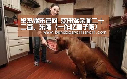 半岛娱乐官网_蓝田溪杂咏二十二首。东陂（一作忆皇子陂）(图3)
